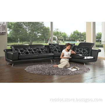 Corner Sofa, Leather Sofa , Living Room Furniture , Modern Sofa
